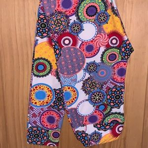 NWT OS LuLaRoe Circle Medallion Gears Leggings